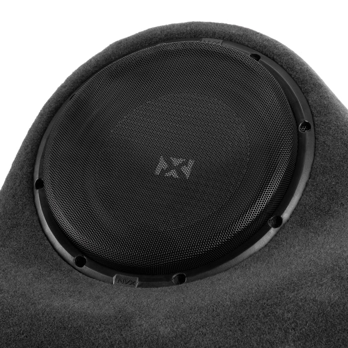 2006-2013 Chevy Corvette C6 - Custom 250W RMS 10" Loaded Subwoofer Enclosure | NVX BE-GM-VETC6