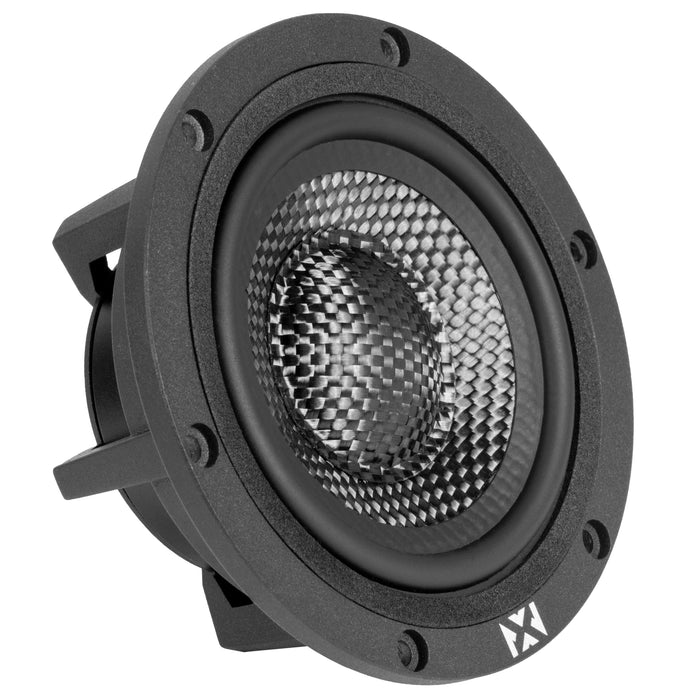 XQS653KIT 700W Peak (350W RMS) 6.5" X-Series 3-Way Component Speaker System with Carbon Fiber Cones and 30mm Silk Dome Tweeters