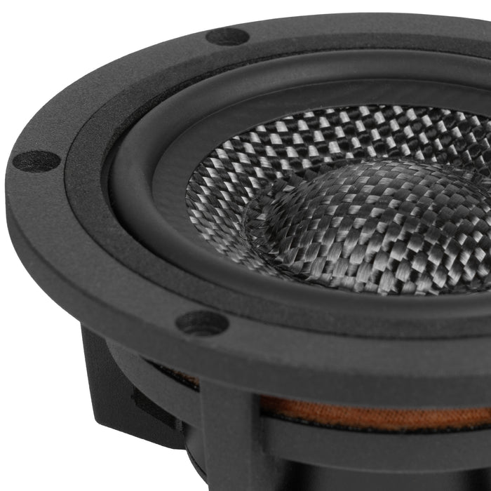 XQS653KIT 700W Peak (350W RMS) 6.5" X-Series 3-Way Component Speaker System with Carbon Fiber Cones and 30mm Silk Dome Tweeters