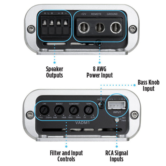 2006-2013 Chevy Corvette Bass Package - Includes 10" 350W RMS Subwoofer, Custom Enclosure, Monoblock Amplifier, Line Out Converter and Complete Wiring Kit (PBK-BE-GM-VETC6)