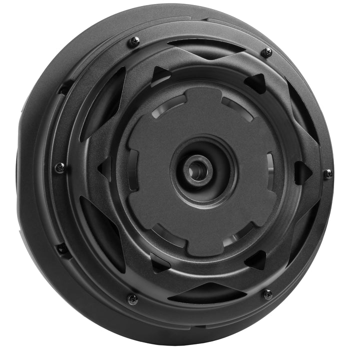 QBSTA 900W Peak (300W RMS) 11" Quick Bass Spare Tire Amplified Subwoofer System with Remote Bass Level Control