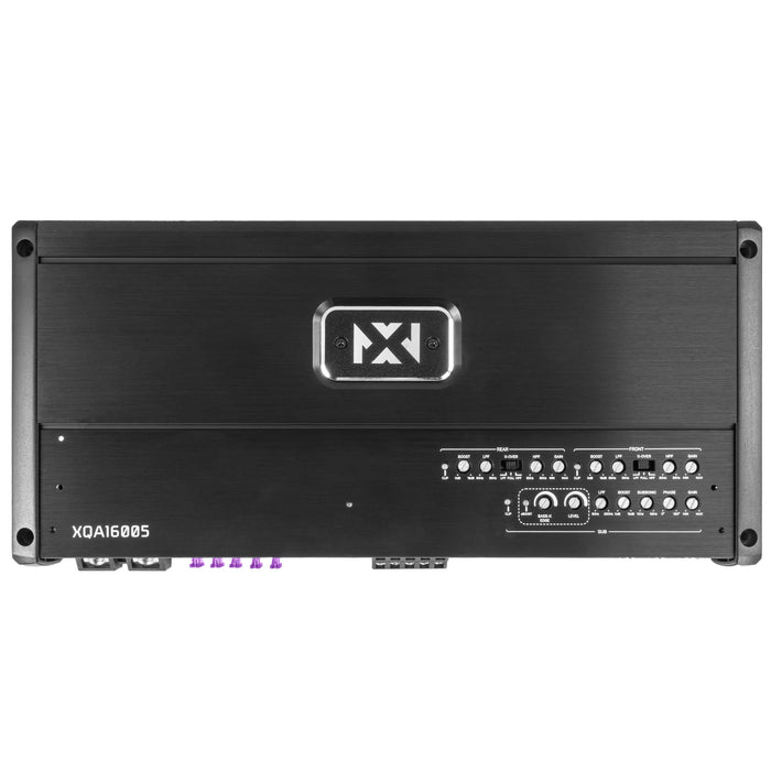 XQA16005 1600W RMS XQ-Series SQ Hi-Res Class D 5-Channel Amplifier with X-Boost