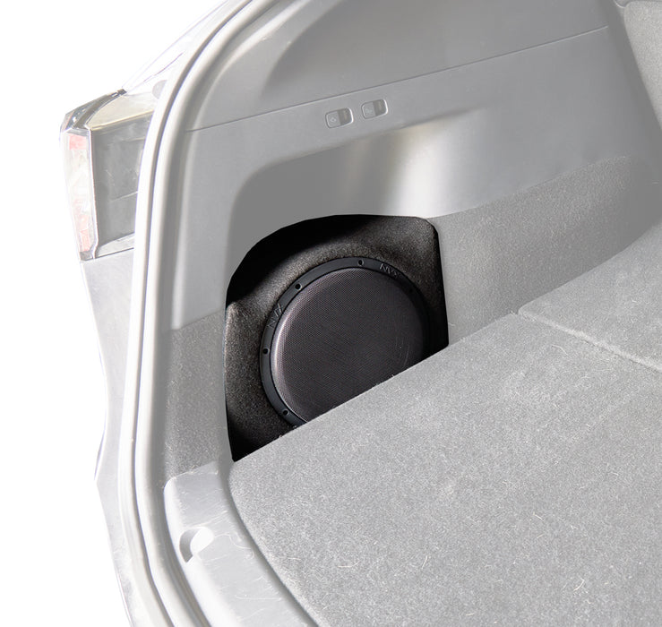 2020-Up Tesla Model Y - Custom 500W RMS 10" Loaded Subwoofer Enclosure | NVX BE-TSLAY-G1D (Drivers Side)