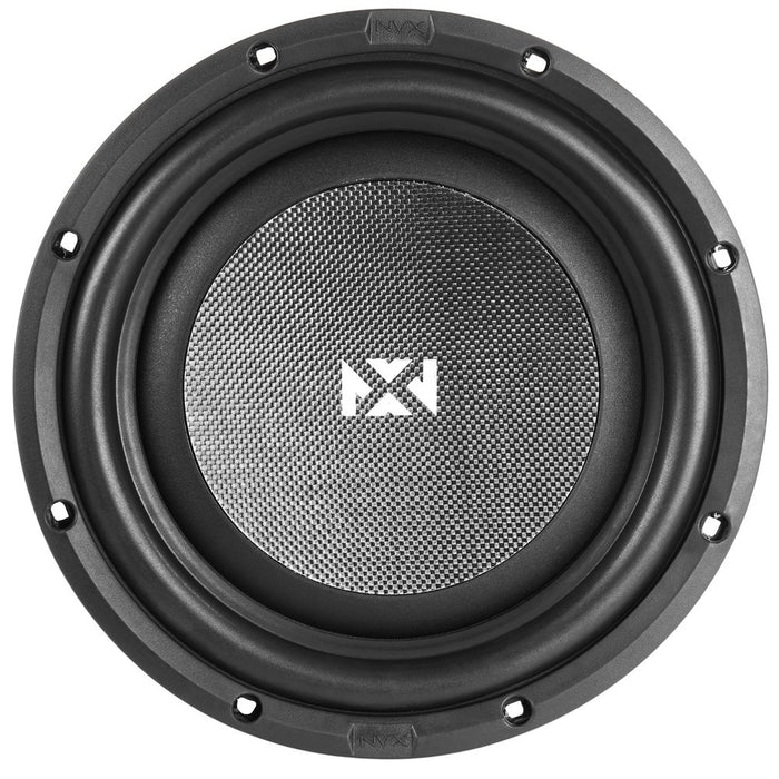 SMW10D4 700W Peak (350W RMS) S-Series Shallow-Mount 10" Dual 4-Ohm Subwoofer