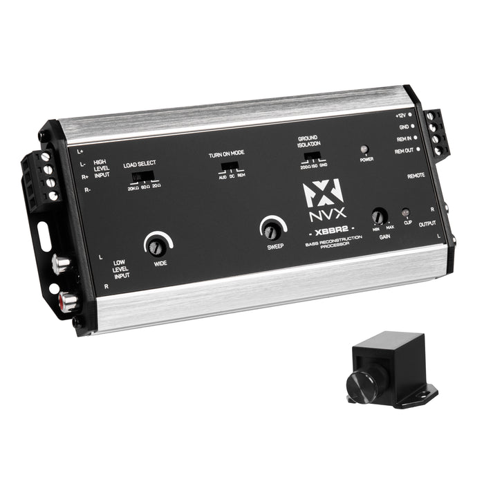 XBBR2 2-Channel Bass Restoration Processor and Line Output Converter with Impedance Matching and Remote Level Control